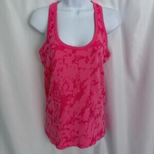 Stella Elyse Neon Pink Racerback Tank Top Size L/XL